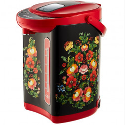 Термопоты DELTA DL-3034 "Жостовская роспись" 4,5л