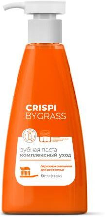 Зубная паста GRASS 126078 CRISPI Комплексный уход (флакон 250мл) GRASS 126078 CRISPI Комплексный уход (флакон 250мл)