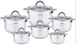 Набор кастрюль ALBERG AL-2041/B
