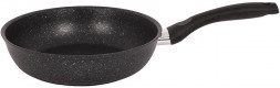 Сковорода KUKMARA смт227а а/пр литая 22см Темный мрамор