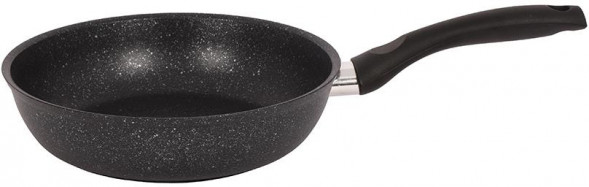 Сковорода KUKMARA смт227а а/пр литая 22см Темный мрамор