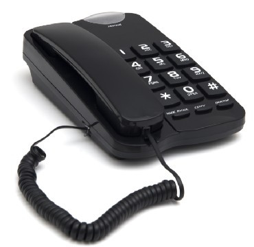 Телефон проводной ВЕКТОР 545/07 BLACK