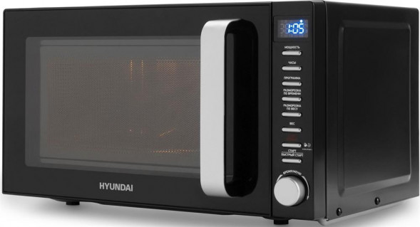 Микроволновая Печь HYUNDAI HYM-D3043 20л. 700Вт серебристый