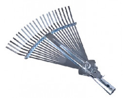 Грабли веерные INBLOOM Грабли веерные раздвижные, 22 зуба, оцинкованная сталь 38x40см 9х38х40 187-005