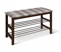 Банкетка SHEFFILTON SR-0628-TP темный орех/коричневый scotch (199313)