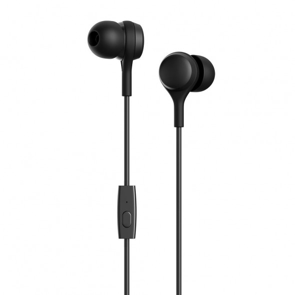 Гарнитура OLMIO &quot;BUDZ&quot; 3.5мм, черные, (42473)