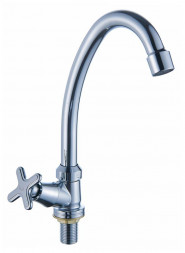 Смеситель для кухни АНТЕЙ 417350-ANT Кристи Смеситель д/кухни моно с высоким изливом