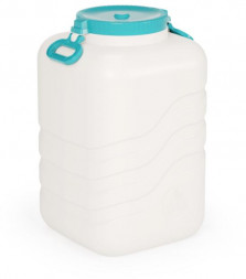 Канистра АЛЬТЕРНАТИВА М7139 бочка с навесными ручками Волна 60л
