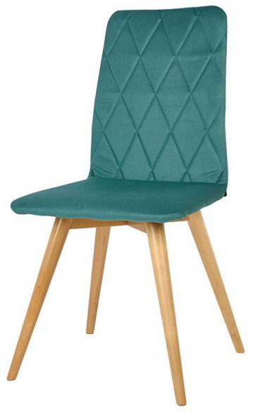 Стул обеденный POLINI Home Rio SD, мятный-натуральный (2 кор.)