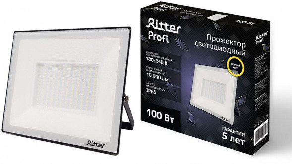 Прожектор светодиодный RITTER 53430 7 PROFI100 Вт 2700К