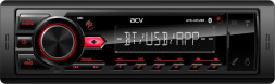 ACV AVS-401UBR (1din/База 36мм/красная/Bluetooth/USB/TYPE-C/AUX/SD/FM/4*50)