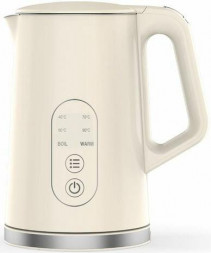 Чайник HYUNDAI HYK-S3605 1.7л. 2200Вт кремовый (металл)