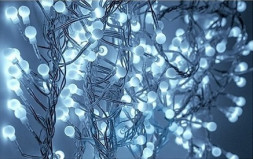 Электрогирлянды NEON-NIGHT (303-605) Гирлянда светодиодная Мишура LED 3 м белый