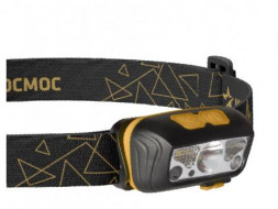 Фонарь налобный КОСМОС KOC505Lit Темно-серый/оранжевый