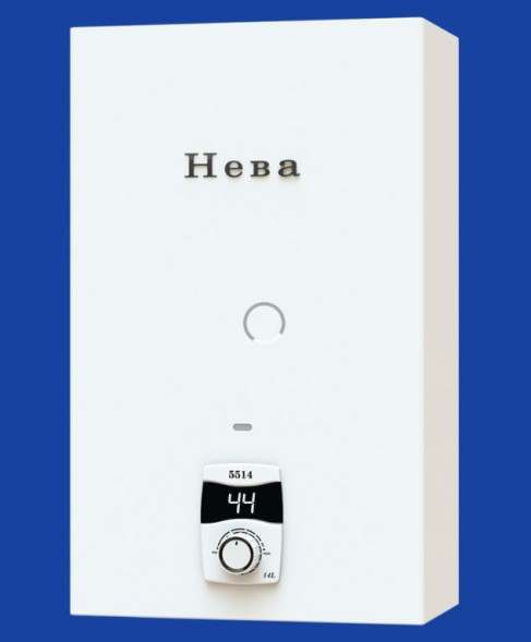 Водонагреватель газовый NEVA 5514 Газовый водонагреватель (31657)