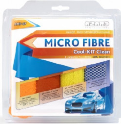 Салфетка для автомобиля AZARD (AMF-07) Cool-kit Clean 30х40 (4шт.)