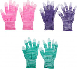 Перчатки INBLOOM Перчатки садовые ПУ облив, полиэстер, р.9, 23см, 20г (180-010)