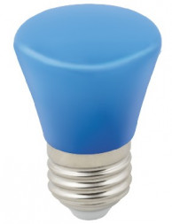 Лампа декоративная светодиодная VOLPE (UL-00005639) LED-D45-1W/BLUE/E27/FR/С BELL