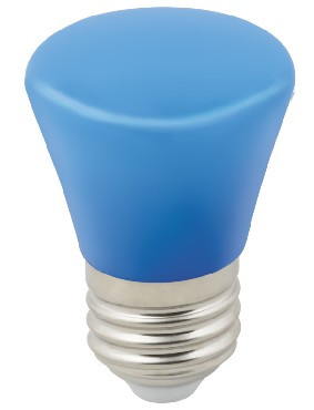 Лампа декоративная светодиодная VOLPE (UL-00005639) LED-D45-1W/BLUE/E27/FR/С BELL