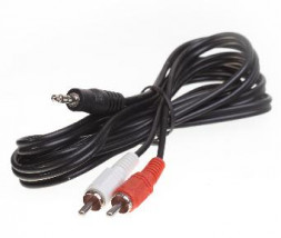 Аудиокабель SMARTBUY KA315 3.5 JACK (M) - 2XRCA (M) стерео-аудио 5M в пакете (5)