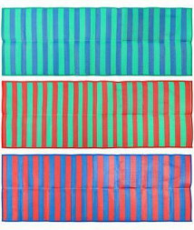 Коврик пляжный ЯРКОЕ ЛЕТО Коврик пляжный с ручками для переноски, PP, 60х170см (119-040)