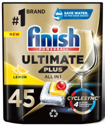 Таблетки для ПММ FINISH Ultimate Plus All in 1 Lemon 45шт