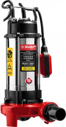 Насос ЗУБР НПФ-1500-Р Насос фекальный погружной для загрязненной воды