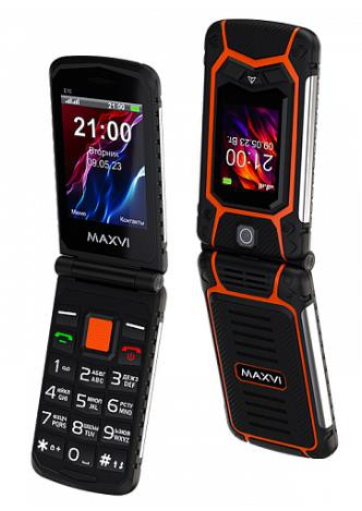 Телефон мобильный MAXVI E10 Orange