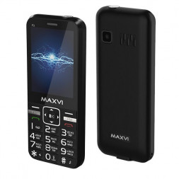 Телефон мобильный MAXVI P3 Black