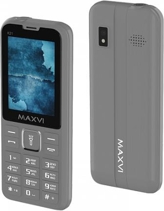 Телефон мобильный MAXVI K21 Grey