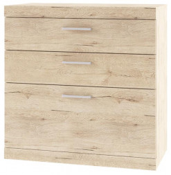 Комод АНРЭКС OSKAR Комод 3S цвет дуб Санремо