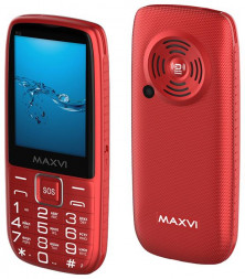 Телефон мобильный MAXVI B32 Red
