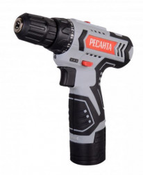 Дрель-шуруповерт аккумуляторная РЕСАНТА ДА-12-2ЛК