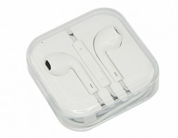 Гарнитуры - вкладыши и внутриканальные REXANT (18-0150) НАУШНИКИ С МИКРОФОНОМ, БЕЛЫЕ