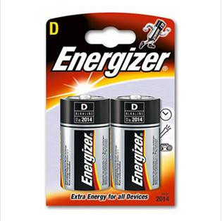 Элементы питания ENERGIZER LR20-2BL (12)