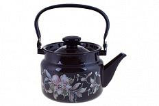 Чайник КМЗ 42715-103/6 эмал 2,0л цил с рис, яркоокрашенный