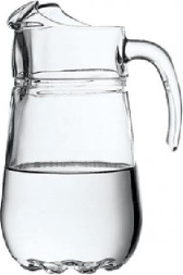 Кувшин "Сильвана" 43334 (1,35л) без упаковки 1/6шт. PASABAHCE 43334SLB