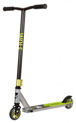 Самокат NOVATRACK 100A.WOLF.BGR22 черно-серый 154023