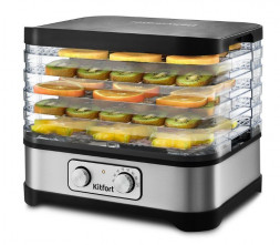 Сушка для фруктов и овощей KITFORT КТ-1912 серебристый