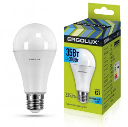 Лампа ERGOLUX (14231) LED-A70-35W-E27-4K (Эл.лампа светодиодная ЛОН 35Вт E27 4500K 180-240В)