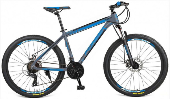 Велосипед PIONEER DYNAMIC 26&quot; AL/17&quot; gray-black-blue