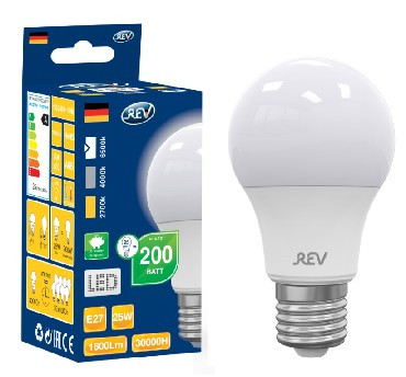 Лампа светодиодная REV 32419 5 A70 E27/25W/6500К
