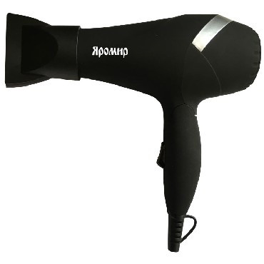 Фен ЯРОМИР ЯР-251 черный с серебрянным
