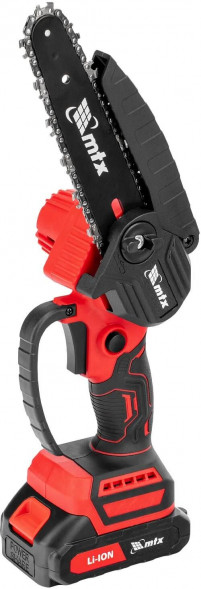Пила цепная аккумуляторная MTX Цепная мини-пила аккумуляторная, MCS-150, шина 150 мм, Li-Ion, 20 В // MTX Цепная мини-пила аккумуляторная, MCS-150, шина 150 мм, Li-Ion, 20 В //