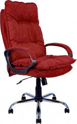 КомпьютерноеОфисное кресло ЯРКРЕСЛА Кресло Кр85 ТГ СП ХРОМ SR60 (ткань малиновая)