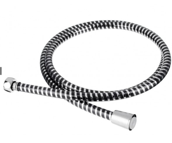Шланг для душа SONWELLE 569-036 Шланг для душа 150см, 1/2 (Имп)-1/2 (Имп), ПВХ, латунь, серебристо-белый