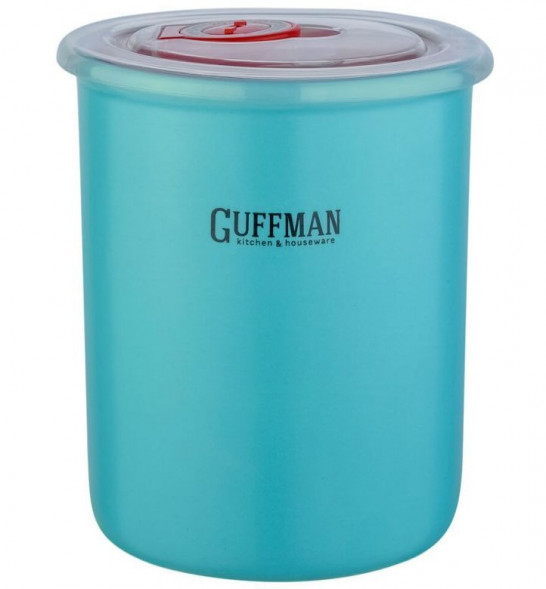 Контейнер GUFFMAN C-06-006-B с крышкой, голубой 0,7л