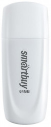 USB-флэш SMARTBUY (SB064GB2SCW) UFD 2.0 064GB Scout White белый