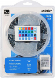 led-лента SMARTBUY (SBL-IP65-9-RGB-KIT) Комплект LED ленты SMD 5050/60-IP65- 9W/RGB 5 м