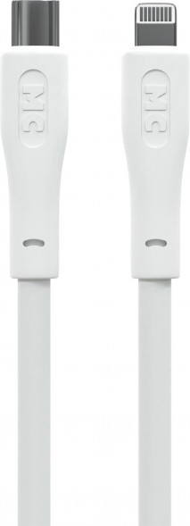 Кабель MORE CHOICE (4620202553119) K60ia 2м USB 3.0A PD 27W для Lightning ng 8-pin Type-C - 2м , белый